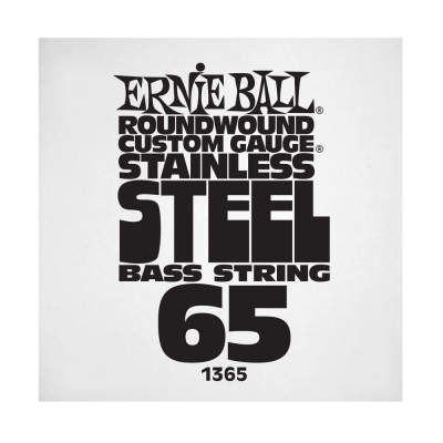.065 Stainless Steel Electric Bass String Single