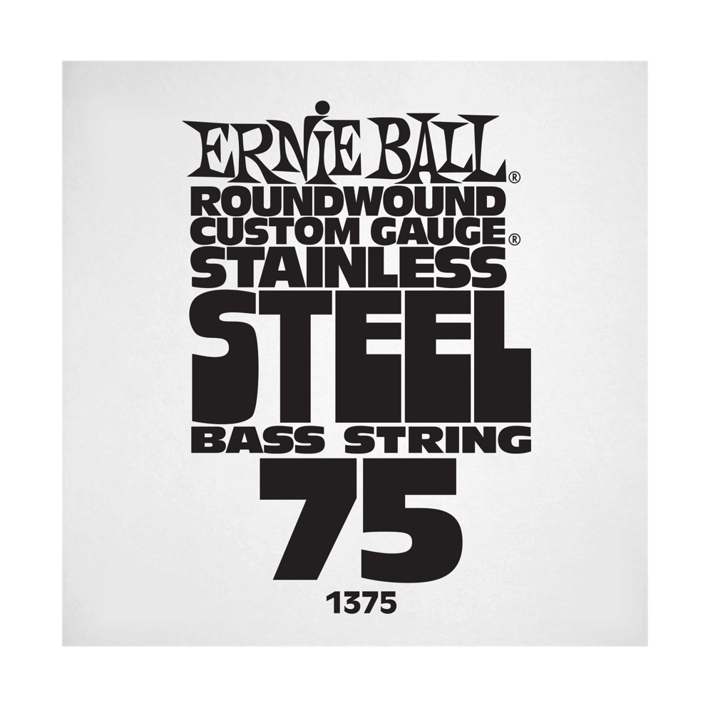 .075 Stainless Steel Electric Bass String Single