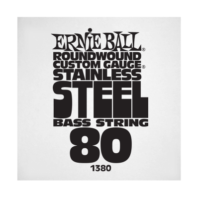 .080 Stainless Steel Electric Bass String Single