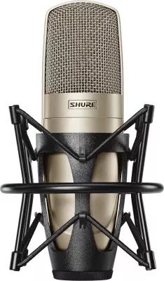 KSM32 Side-address Cardioid Condenser Microphone - Champagne (with Shockmount)