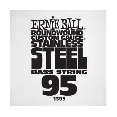 .095 Stainless Steel Electric Bass String Single