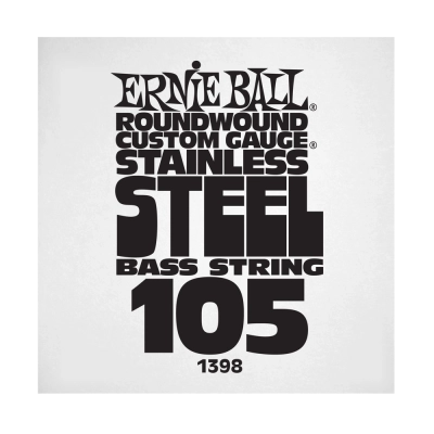 Ernie Ball - .105 Stainless Steel Electric Bass String Single