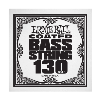 Ernie Ball - .130 Coated Nickel Wound Electric Bass String Single