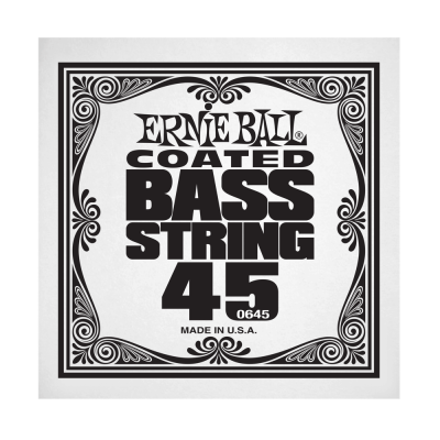 .045 Coated Nickel Wound Electric Bass String Single