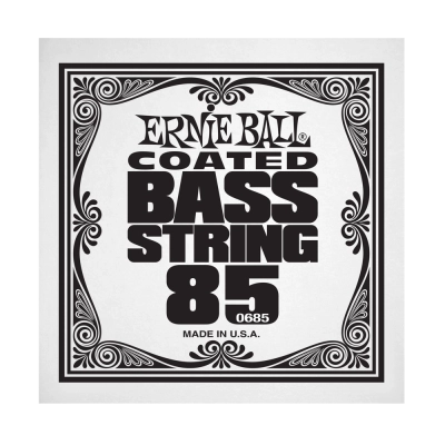 Ernie Ball - .085 Coated Nickel Wound Electric Bass String Single