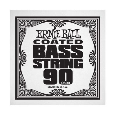 Ernie Ball - .090 Coated Nickel Wound Electric Bass String Single