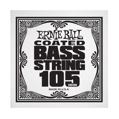 Ernie Ball - .105 Coated Nickel Wound Electric Bass String Single