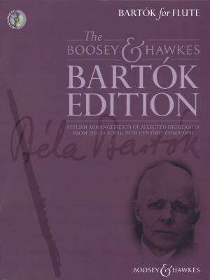 Bartok For Flute: Stylish Arrangements for Flute and Piano - Bartok/Davies - Book/CD