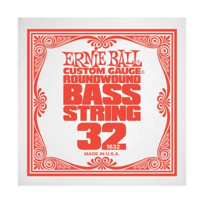 Ernie Ball - .032 Nickel Wound Electric Bass String Single