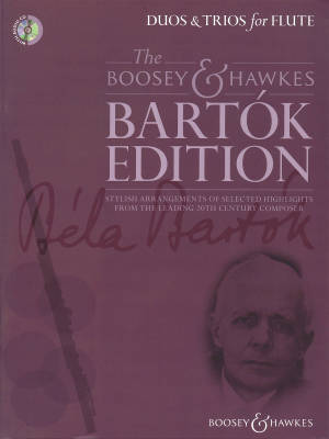 Boosey & Hawkes - Duos & Trios for Flute - Bartok/Davies - Duos pour flte - Livre/CD