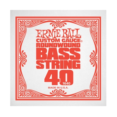 Ernie Ball - .040 Nickel Wound Electric Bass String Single