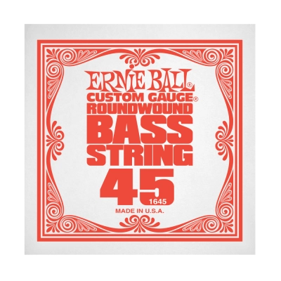 Ernie Ball - .045 Nickel Wound Electric Bass String Single