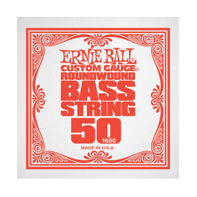 Ernie Ball - .050 Nickel Wound Electric Bass String Single