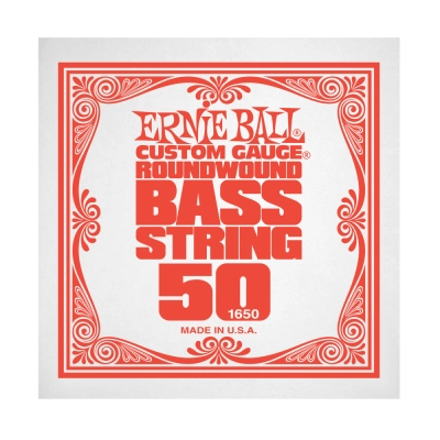 Ernie Ball - .050 Nickel Wound Electric Bass String Single