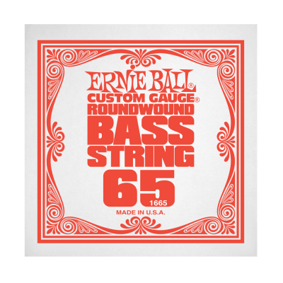 Ernie Ball - .065 Nickel Wound Electric Bass String Single