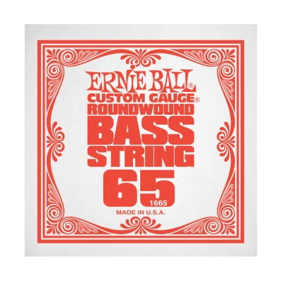 Ernie Ball - .065 Nickel Wound Electric Bass String Single