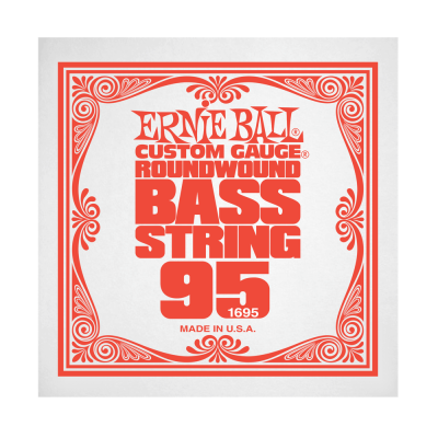 Ernie Ball - .095 Nickel Wound Electric Bass String Single