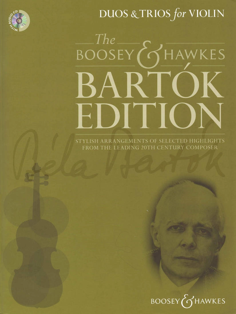 Duos & Trios for Violin - Bartok/Davies - Violin Duets - Book/CD