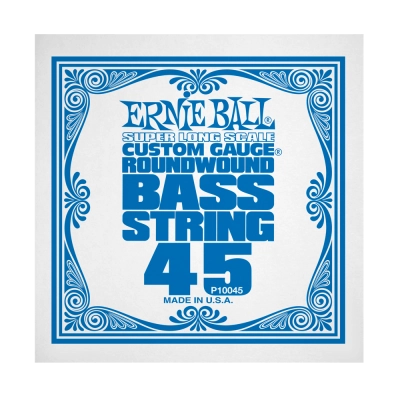 Ernie Ball - .045 Super Long Scale Nickel Wound Electric Bass String Single