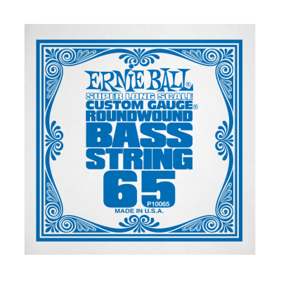 .065 Super Long Scale Nickel Wound Electric Bass String Single