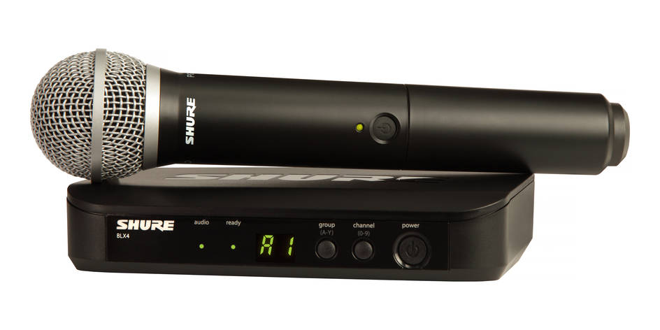 BLX24 Wireless Vocal System with PG58 Microphone (H10 : 542-572 MHz)