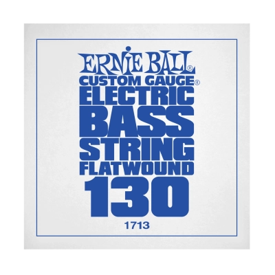 Ernie Ball - .130 Flatwound Electric Bass String Single