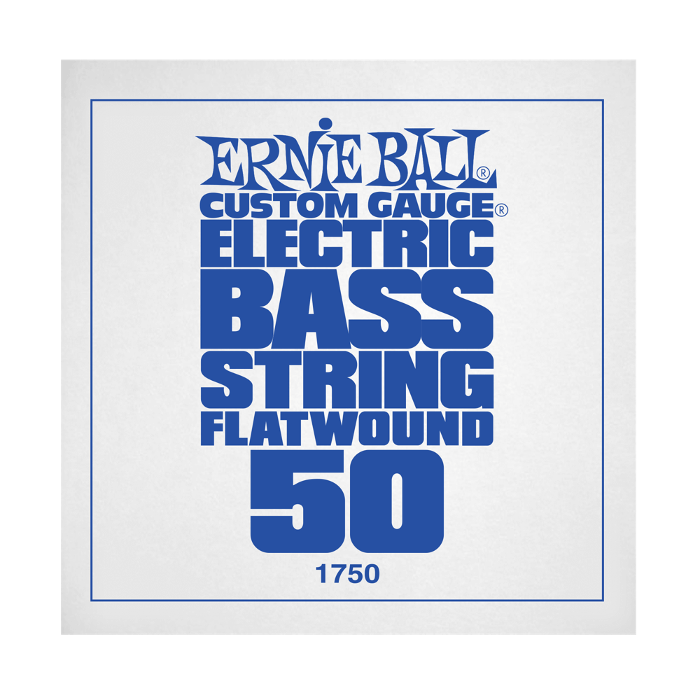 .050 Flatwound Electric Bass String Single