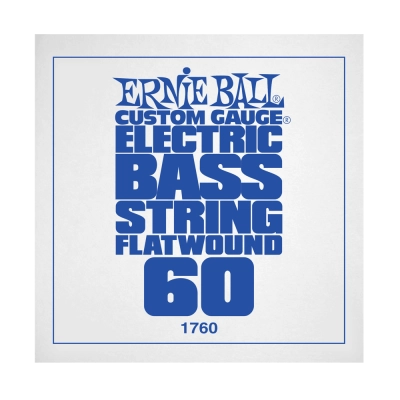 Ernie Ball - .060 Flatwound Electric Bass String Single