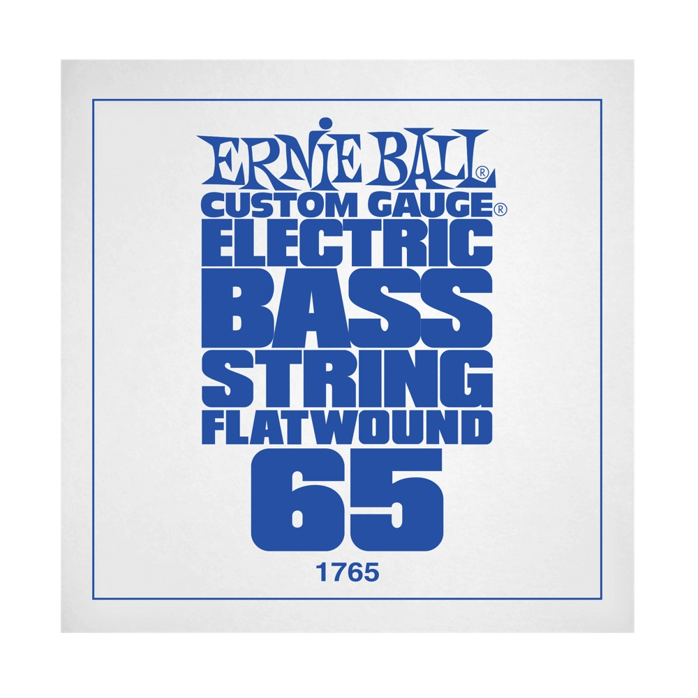 .065 Flatwound Electric Bass String Single