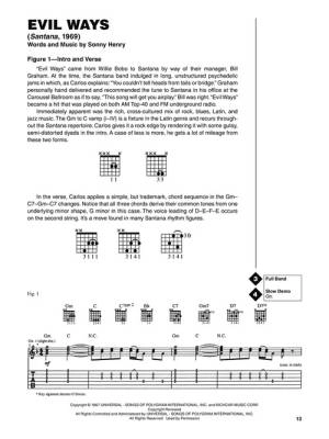 Best of Carlos Santana: Signature Licks (2nd Edition) - Marshall - Guitar TAB - Book/Audio Online