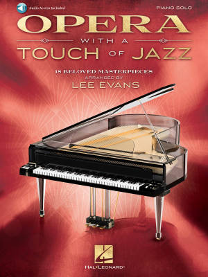 Opera with a Touch of Jazz - Evans - Piano - Book/Audio Online