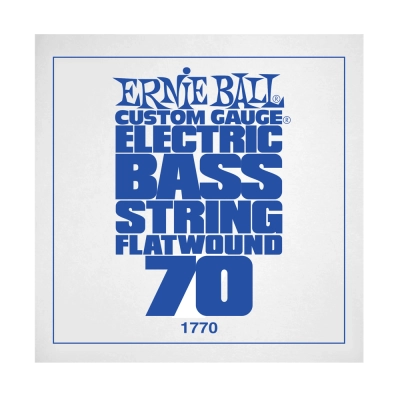 Ernie Ball - .070 Flatwound Electric Bass String Single