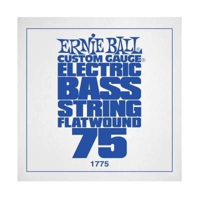 Ernie Ball - .075 Flatwound Electric Bass String Single