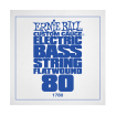 Ernie Ball - .080 Flatwound Electric Bass String Single