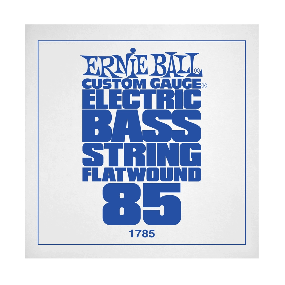 .085 Flatwound Electric Bass String Single