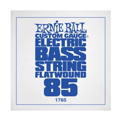 Ernie Ball - .085 Flatwound Electric Bass String Single