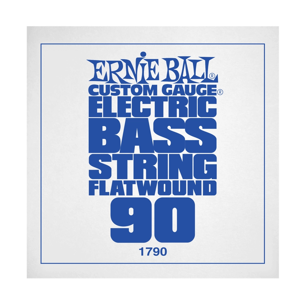 .090 Flatwound Electric Bass String Single