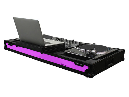 Universal Turntable DJ Coffin with Wheels