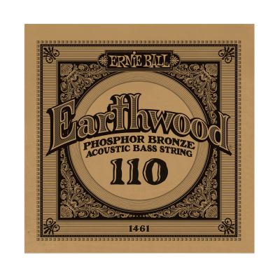 Ernie Ball - .110 Earthwood Phosphor Bronze Acoustic Bass String Single