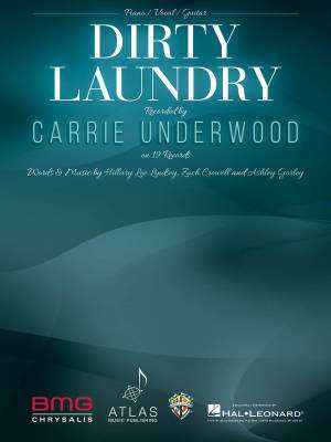 Hal Leonard - Dirty Laundry - Underwood - Piano/Vocal/Guitar - Sheet Music