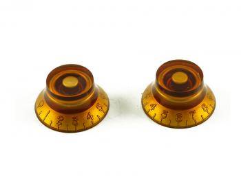 Bell Knob Amber - 2 Pack