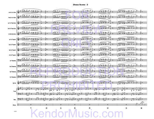 Chase Scene - Shutack - Jazz Ensemble - Gr. Medium Easy