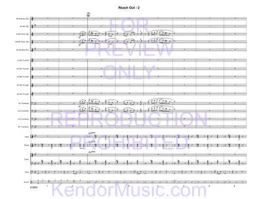 Reach Out - Harris - Jazz Ensemble - Gr. Medium