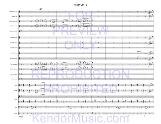 Reach Out - Harris - Jazz Ensemble - Gr. Medium
