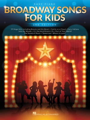 Hal Leonard - Broadway Songs for Kids (2nd Edition) - Easy Piano - Book