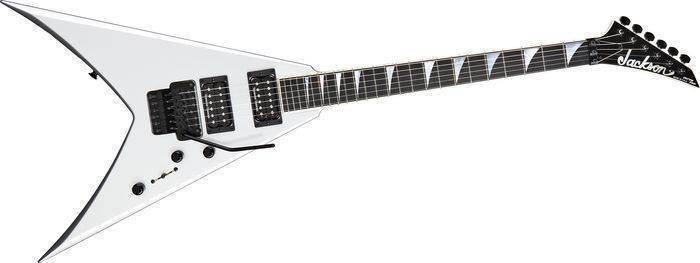 Jackson Guitars USA KV2 King V - Snow White With Black Bevels