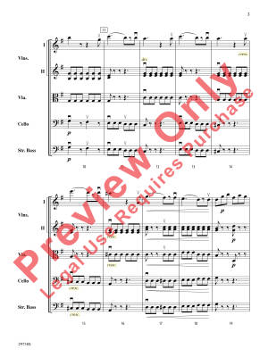 Italian Symphony (First Movement) - Mendelssohn/England - String Orchestra - Gr. 3.5