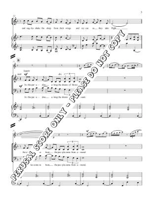 Mountain, Sea and Sky - Schwarz/Nickel - SATB