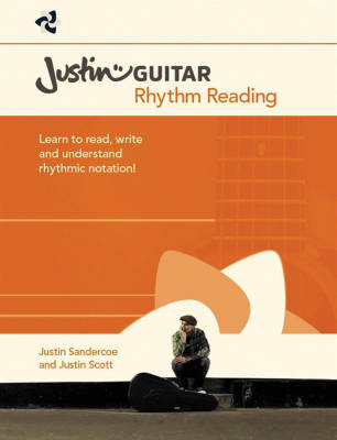 Justin Guitar: Rhythm Reading for Guitarists - Sandercoe/Scott - Book