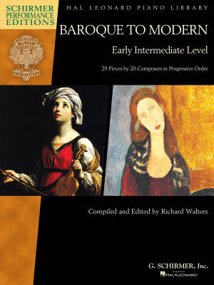Baroque to Modern: Early Intermediate Level - Walters - Piano - Book